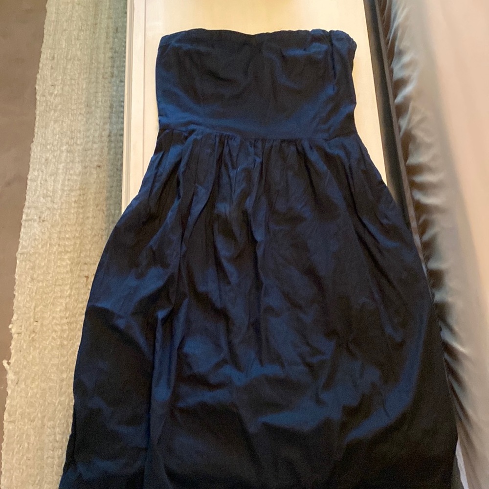 Strapless Black Dress